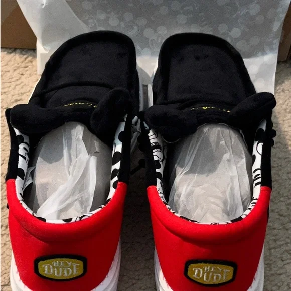 Hey Dude Wally Funk Mickey Mouse Shoes Mens Size 7-14 available